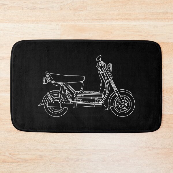 Item preview, Simson SR50 scooter white lines best t-shirt design designed and sold by EdimDesign.