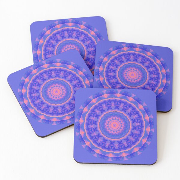 Item preview, Blue Orange Kaleidoscope designed and sold by Shapes-Mania.