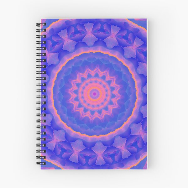 Item preview, Blue Orange Kaleidoscope designed and sold by Shapes-Mania.