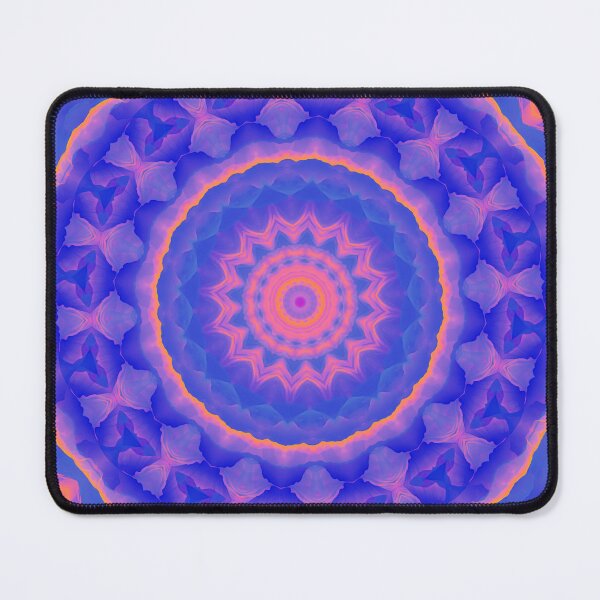 Item preview, Blue Orange Kaleidoscope designed and sold by Shapes-Mania.