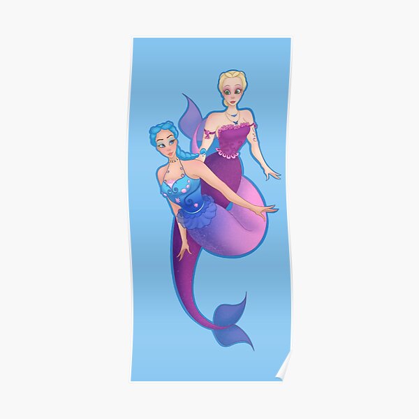 barbie mermaid poster