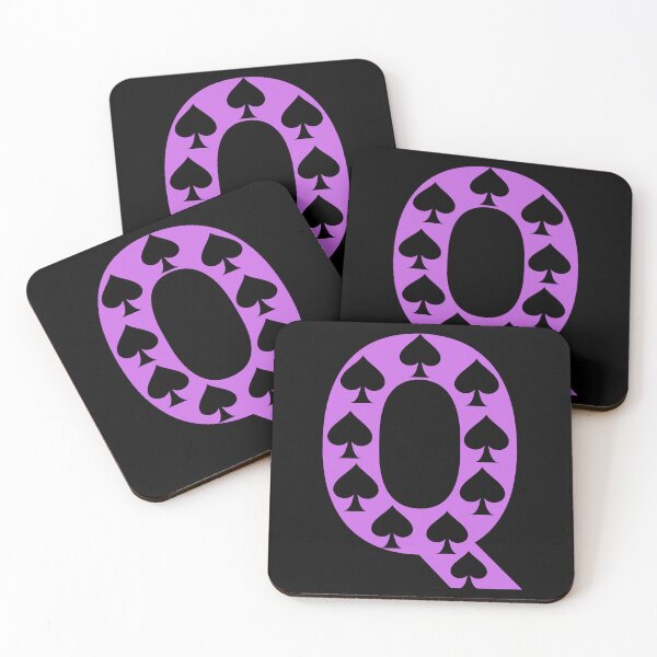Item preview, Purple Q with spades designed and sold by KeikoandSarge.