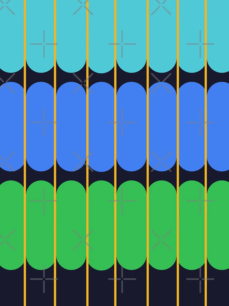 Thumbnail 4 of 4, iPhone Case, Fun Geometric Pattern, designed and sold by BronikowskiART.