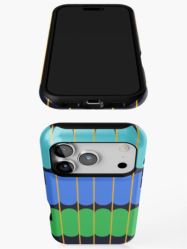 Thumbnail 3 of 4, iPhone Case, Fun Geometric Pattern, designed and sold by BronikowskiART.