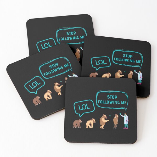 Item preview, Evolution Stop Following Me designed and sold by RedTomasB.