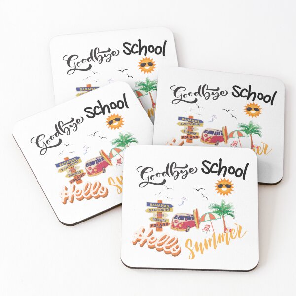 Item preview, Good Bye School Hello Summer designed and sold by madraso.