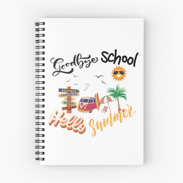 Item preview, Good Bye School Hello Summer designed and sold by madraso.