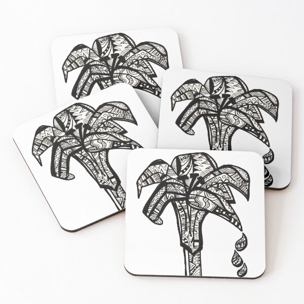 Item preview, Poison Lily Abstract Ink Illustration designed and sold by Harriet Linton.