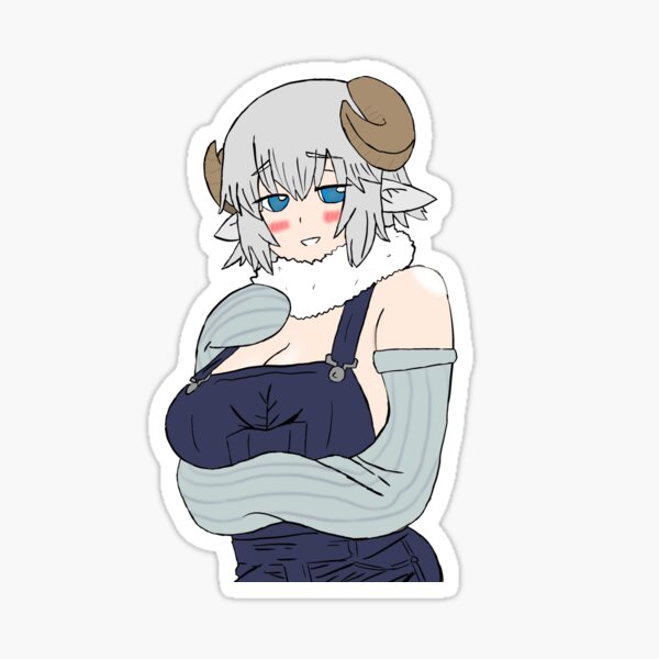 Anime Girl Dark Elf Waifu Monster Musume Sheep Girl Monster Girl Design Anime Girl Dark Elf Waifu Monster Musume Sheep Girl Monster Girl Design