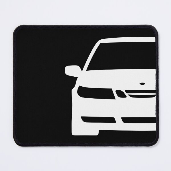 Item preview, Saab 9-5 1997-2001 pre-facelift white silhouette designed and sold by EdimDesign.
