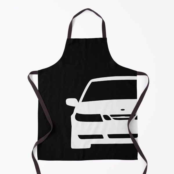 Item preview, Saab 9-5 1997-2001 pre-facelift white silhouette designed and sold by EdimDesign.