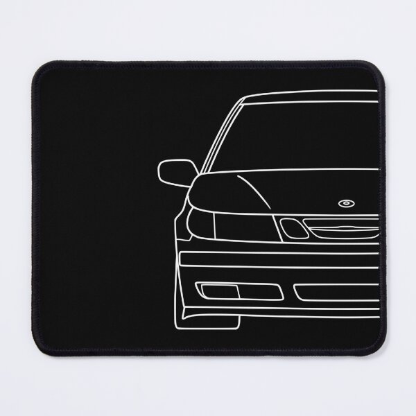 Item preview, Saab 9-5 1997-2001 pre-facelift white lines designed and sold by EdimDesign.