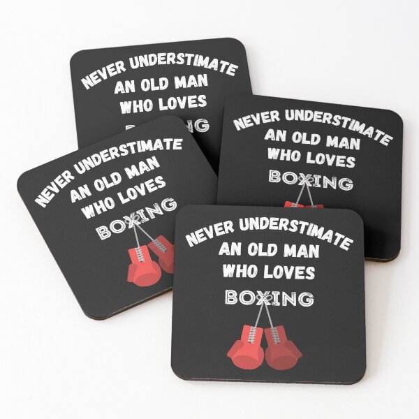 Item preview,  Never Underestimate An Old Man Who Loves Boxing designed and sold by Hab2.