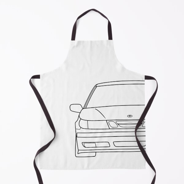 Item preview, Saab 9-5 1997-2001 pre-facelift black lines designed and sold by EdimDesign.
