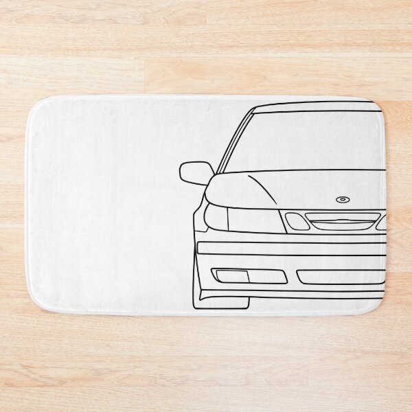 Item preview, Saab 9-5 1997-2001 pre-facelift black lines designed and sold by EdimDesign.