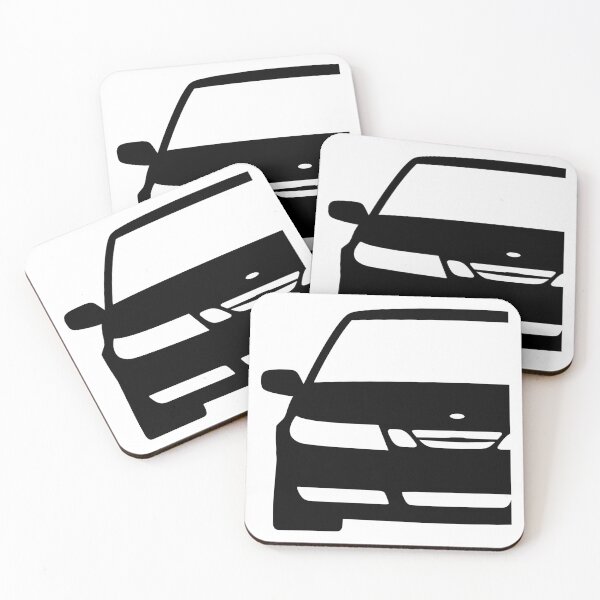 Item preview, Saab 9-5 1997-2001 pre-facelift black silhouette designed and sold by EdimDesign.