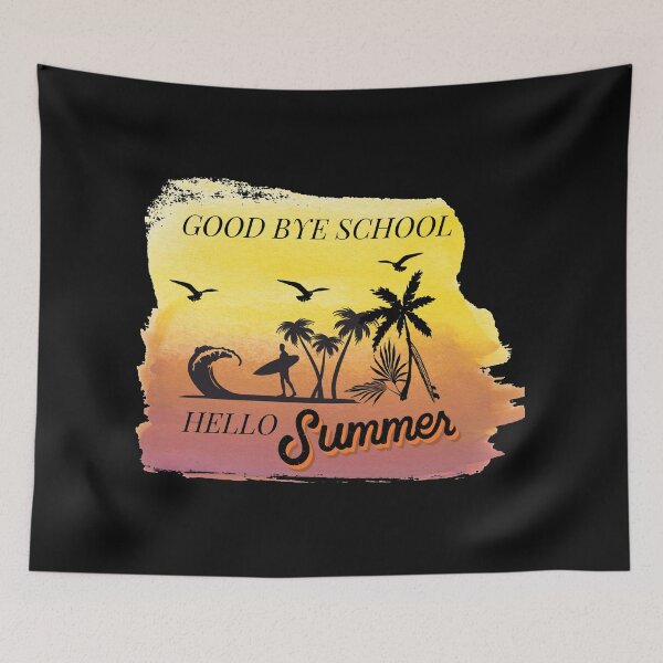 Item preview, Good Bye School Hello Summer designed and sold by madraso.