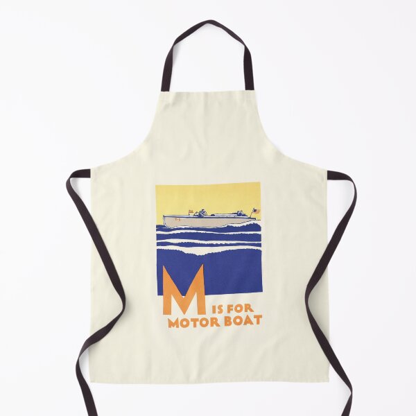Item preview, M is for Motor boat designed and sold by BrigitteCooper.
