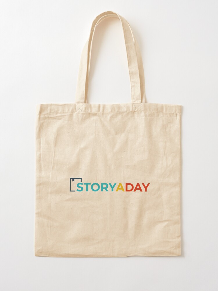 Thumbnail 2 of 5, Tote Bag, StoryADay  designed and sold by storyaday.