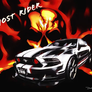 Artwork thumbnail, Ghost Rider by David Blair Studios