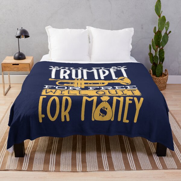 Item preview, Will Play Trumpet for Free Will Quit for Money designed and sold by jaygo.
