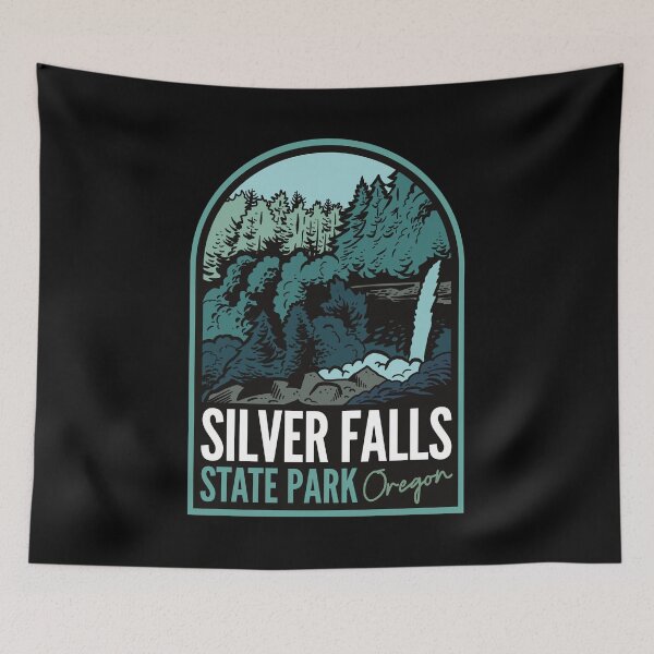Item preview, Silver Falls State Park Oregon designed and sold by halpindesignco.