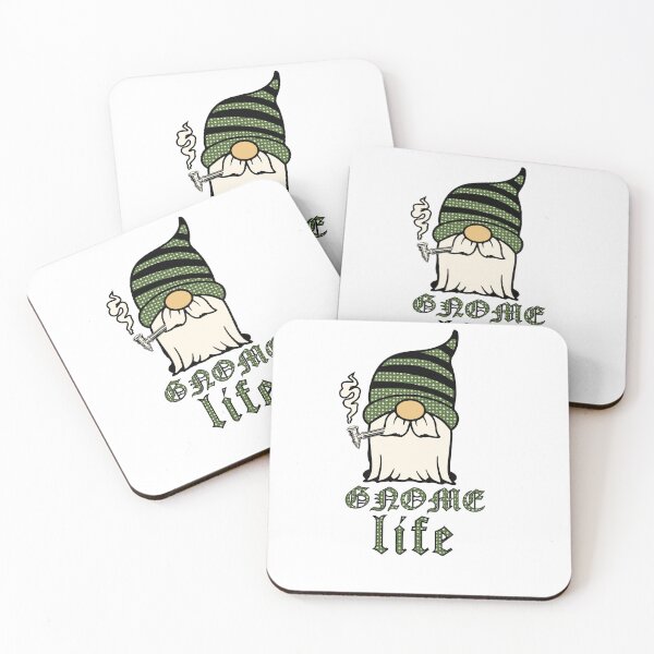 Item preview, gnome life , weed gnome funny sticker gift for weed smokers gift for hippie gift for cool people designed and sold by GhostAmine.