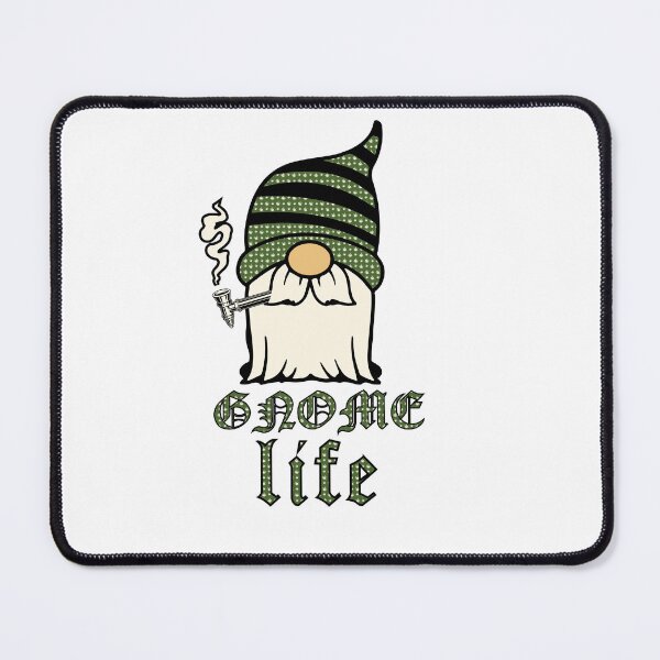 Item preview, gnome life , weed gnome funny sticker gift for weed smokers gift for hippie gift for cool people designed and sold by GhostAmine.