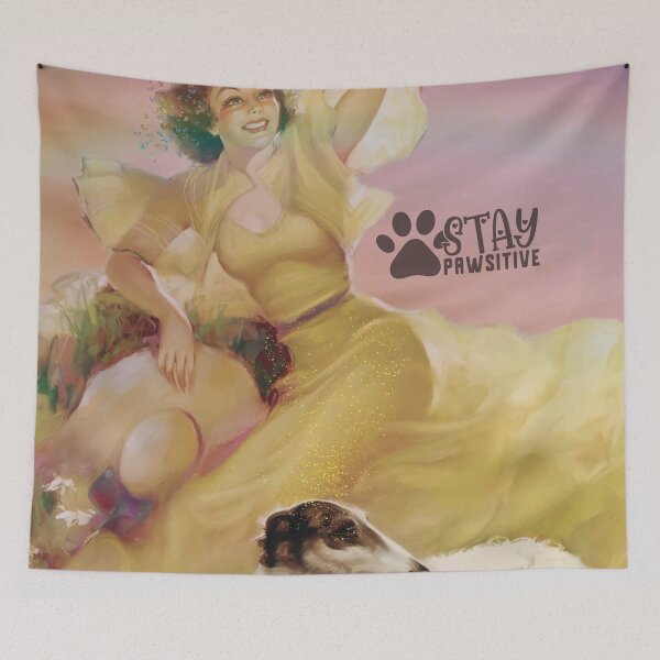 Item preview, Stay Pawsitive designed and sold by Lisa Marie Mercer.