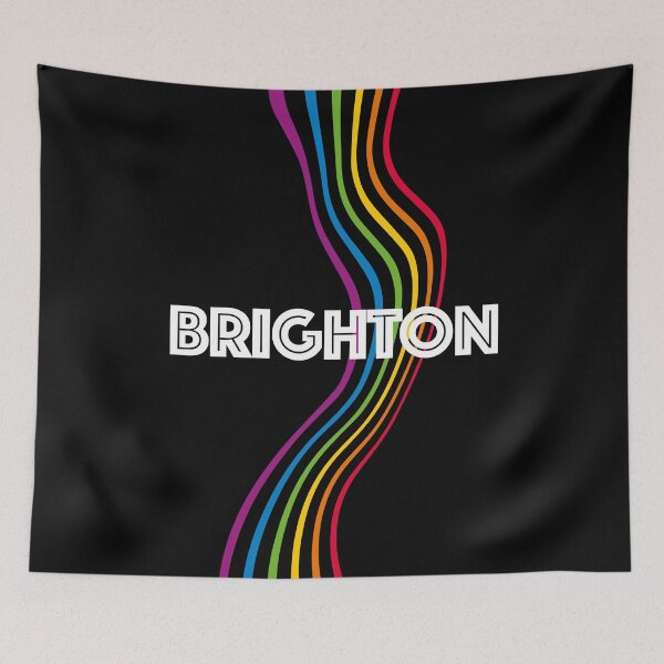 Item preview, Brighton rainbow LGBT flag designed and sold by retrippy.