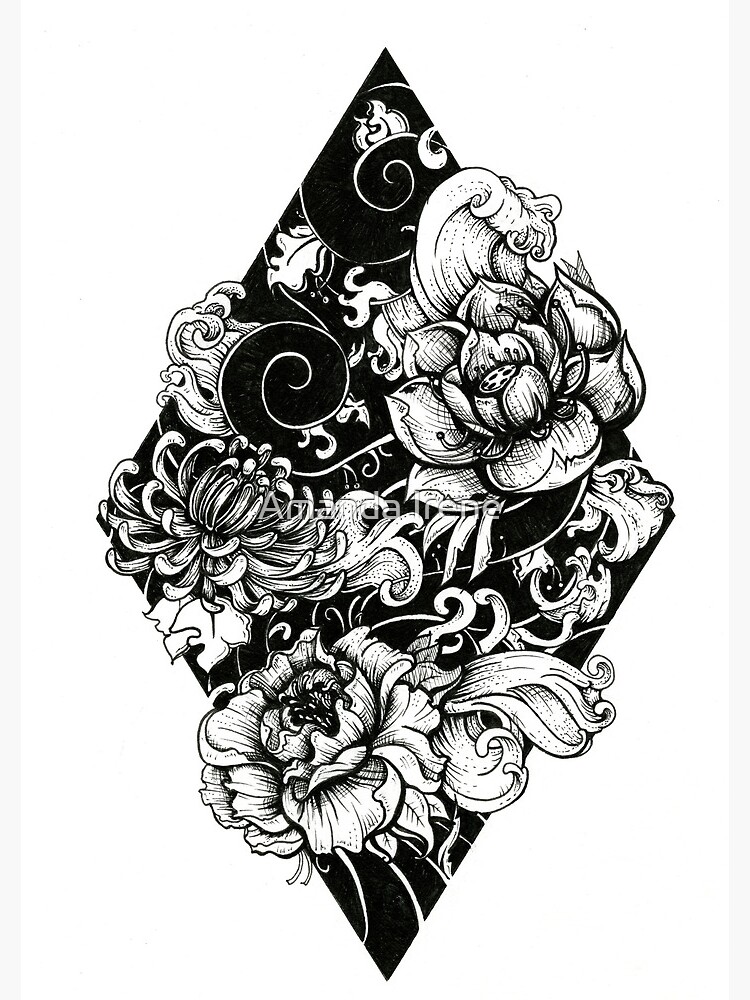 Roma M De trên Instagram Peony sleeve will n iPad Pro available design   tattoo tattoos   Japanese flower tattoo Japanese tattoo art Floral  tattoo sleeve