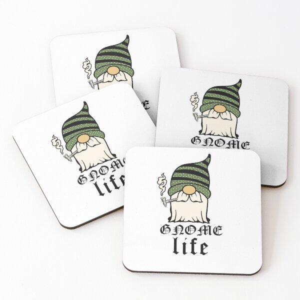 Item preview,  gnome life , weed gnome stoner 420  funny sticker gift for weed smokers gift for hippie gift for cool people designed and sold by GhostAmine.