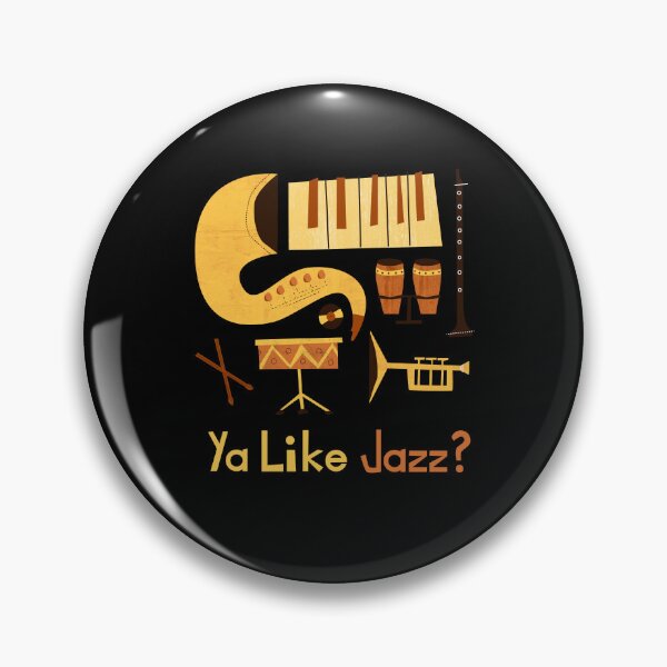 Item preview, Ya like jazz? Retro Jazz Band Instruments Music Vintage Design designed and sold by Amir Abou-Roumié.
