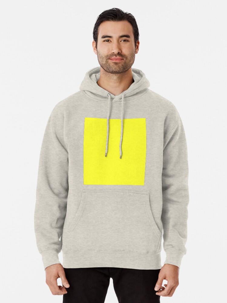 electric yellow hoodie