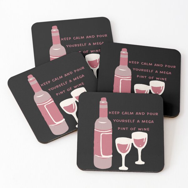Item preview, Keep Calm and Pour Yourself a Megapint of Wine: Justice for Johnny Depp designed and sold by Lilac225769.