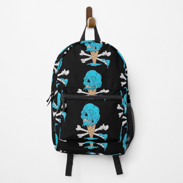 Item preview, Blue Ice Cream Melting Skull designed and sold by BlackSheepEllis.
