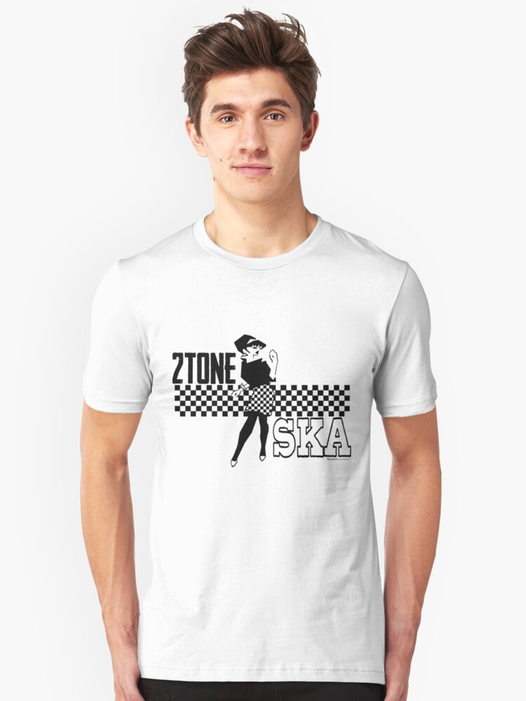 T Shirt Ska 2 Tons Par Raydaddy Redbubble 