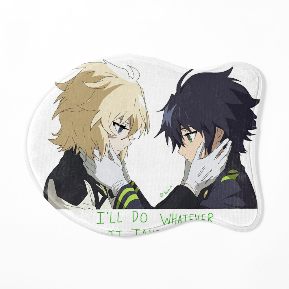 Yuu and Mika Seraph of the End Pin for Sale by hatefulstarlord