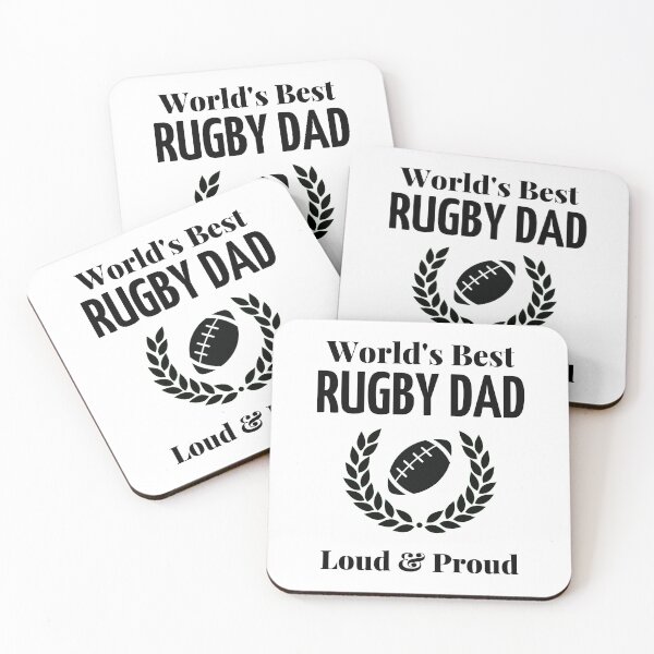 Item preview, World's best rugby dad designed and sold by TheGreenGoat.