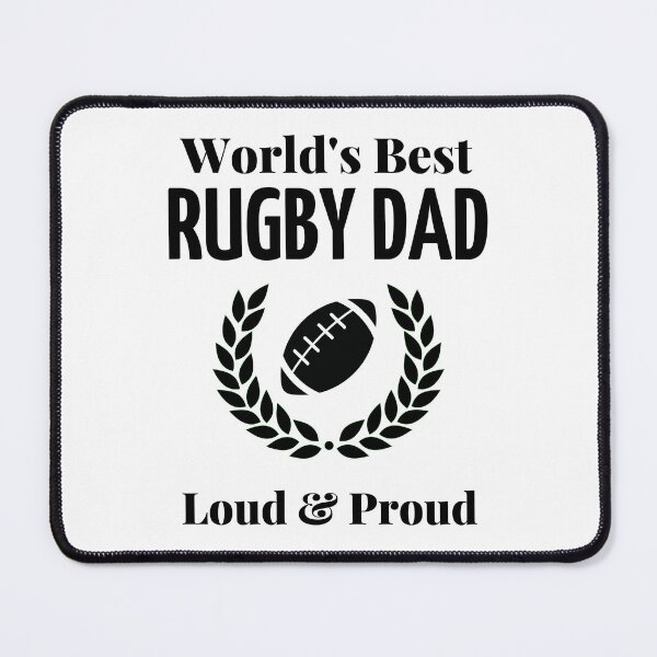 Item preview, World's best rugby dad designed and sold by TheGreenGoat.