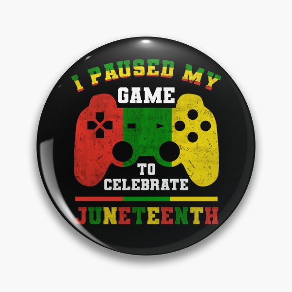 Item preview, Gamer Juneteenth shirt i paused my game to celebrate Juneteenth black freedom history shirt gift  designed and sold by cizito.