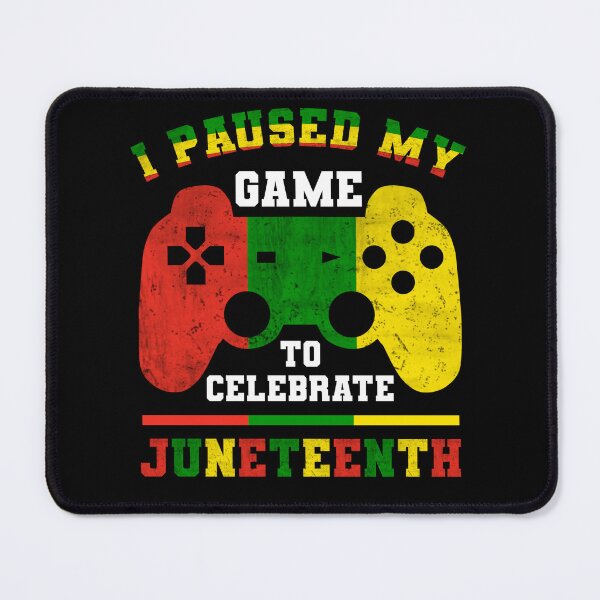 Item preview, Gamer Juneteenth shirt i paused my game to celebrate Juneteenth black freedom history shirt gift designed and sold by cizito.