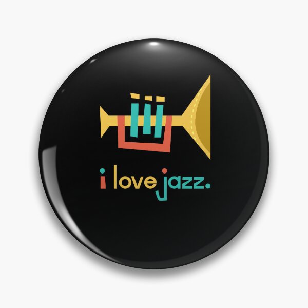Item preview, I Love Jazz. Trumpet Musician Vintage designed and sold by Amir Abou-Roumié.