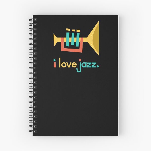 Item preview, I Love Jazz. Trumpet Musician Vintage designed and sold by Amir Abou-Roumié.