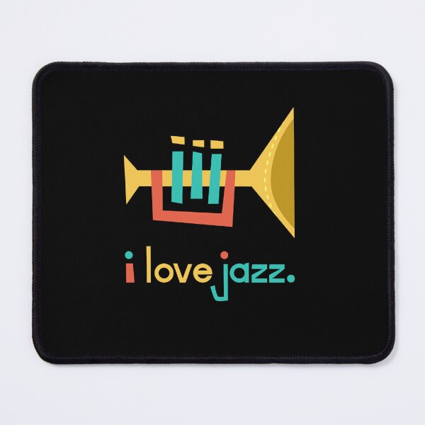 Item preview, I Love Jazz. Trumpet Musician Vintage designed and sold by Amir Abou-Roumié.