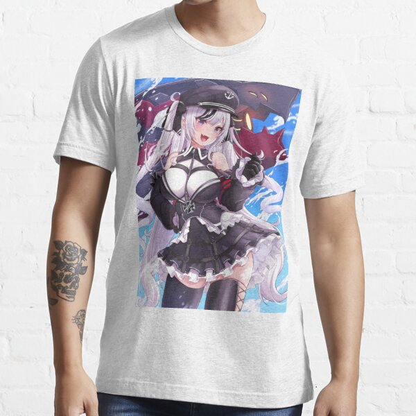 Sexy Waifu Elbe Azur Lane Ecchi Cute Girls T Shirt For Sale By Hidoyatarg Redbubble