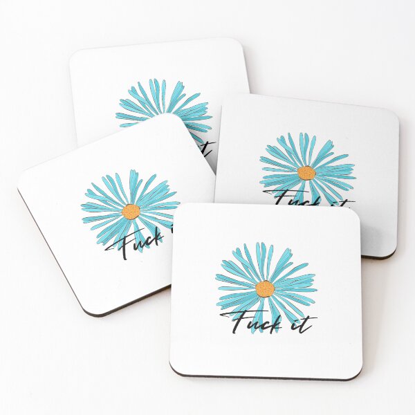 Item preview, Fuck It | Blue Daisy designed and sold by The Misadventures of Jo.