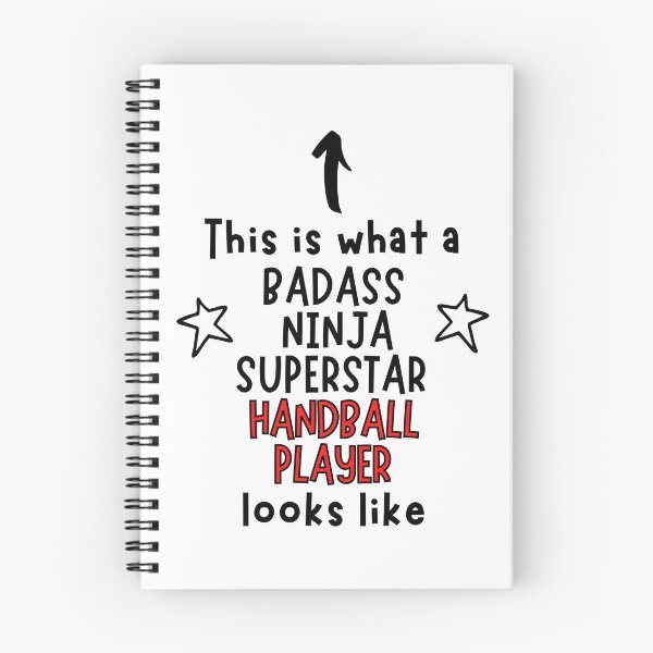 Item preview, This is what a Badass, Ninja, Superstar, Handball player looks like designed and sold by TheGreenGoat.