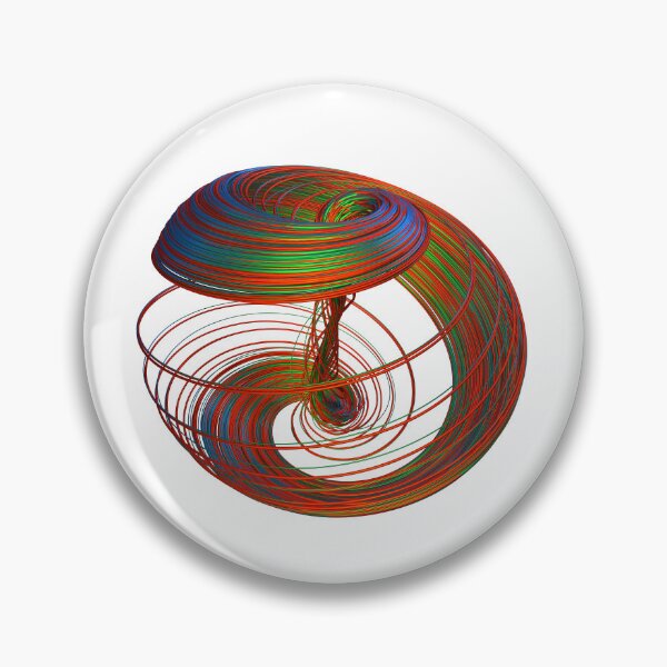 Item preview, Chaos Theory, Butterfly Effect  - Aizawa Chaotic Attractor #24 designed and sold by thinkeccel.