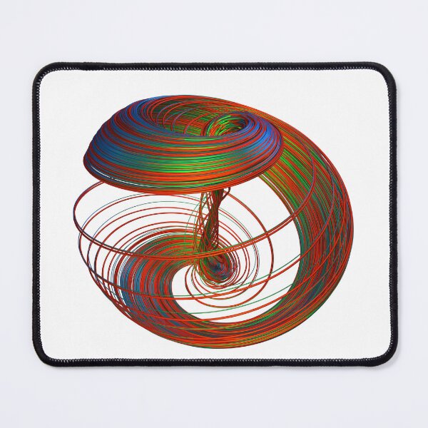 Item preview, Chaos Theory, Butterfly Effect - Aizawa Chaotic Attractor #24 designed and sold by thinkeccel.